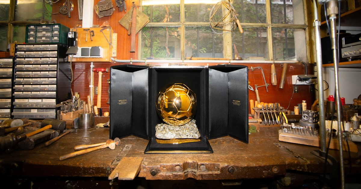 Lifting The Veil On The Creation Of The Ballon d’Or Trophy SoccerBible
