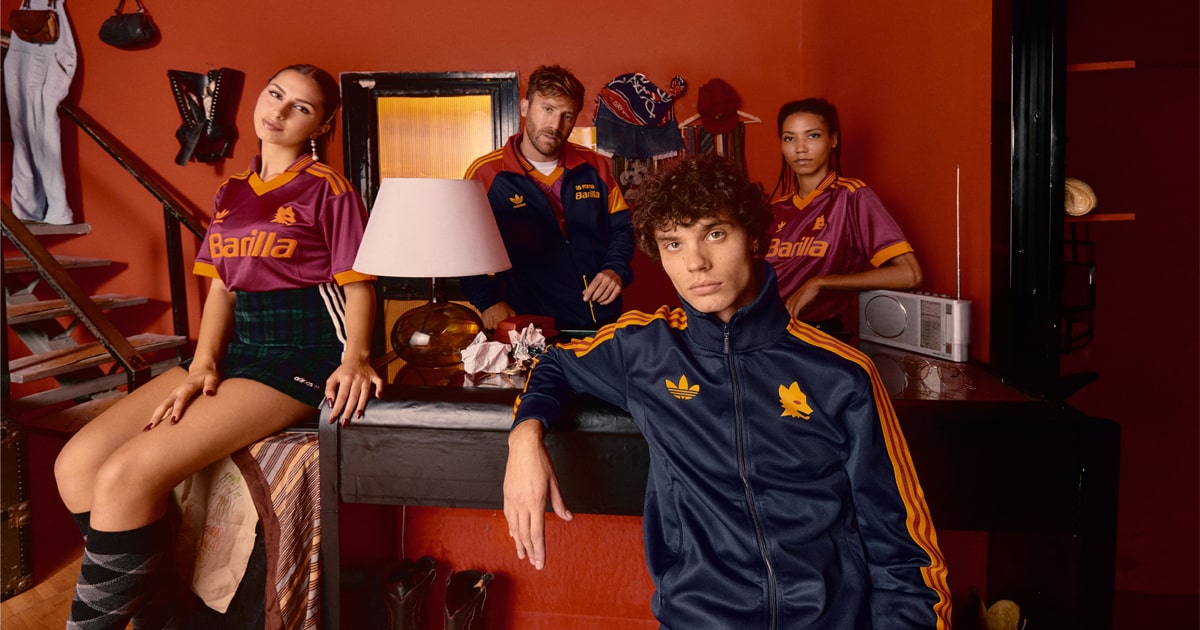 adidas AS ROMA ジャージ ネイビー 新品 adidas AS ROMA ジャージ ネイビー 新品 - メルカリ
