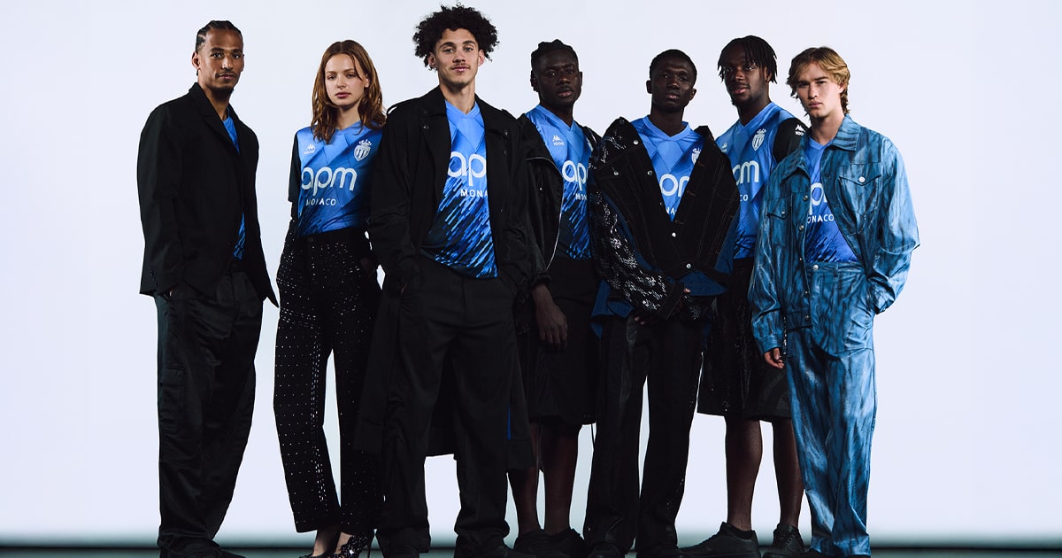 Kappa And KOCHÉ Unveil Limited Edition AS Monaco Jersey - SoccerBible