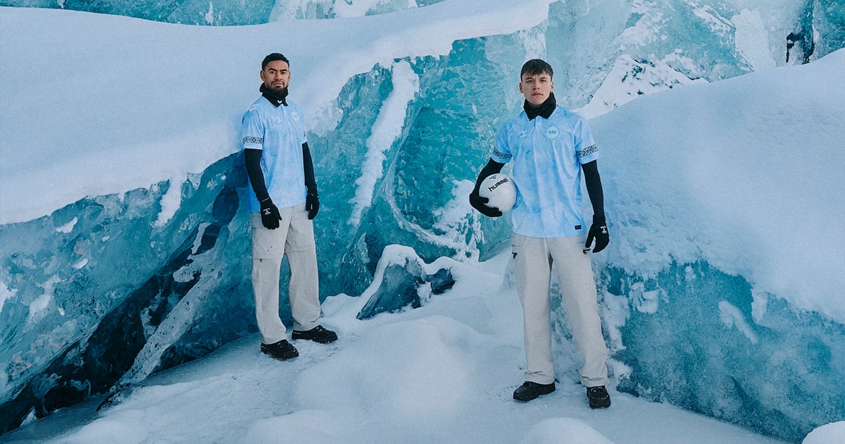 Hummel Follow Up Bespoke 2025 Greenland Home Shirt With New Away