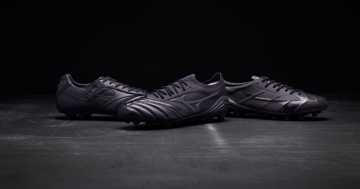 Mizuno Unveil Stealthy 'Innovation' Pack - SoccerBible