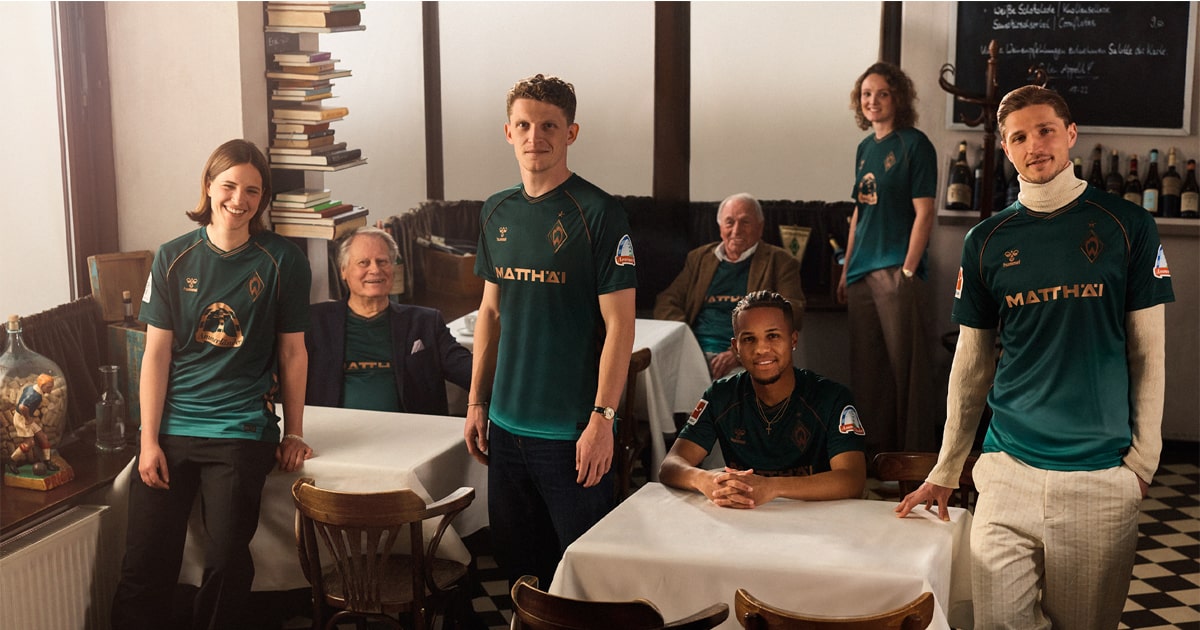 Werder Bremen Drop Nostalgic 25/26 Third Kit With Hummel In