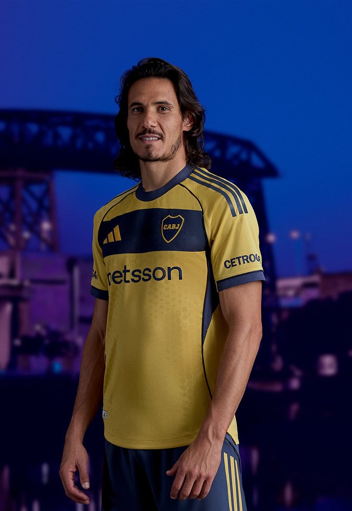 Boca Juniors Adidas Drop 2025 26 Kits With Gold Laced Tribute To 120 