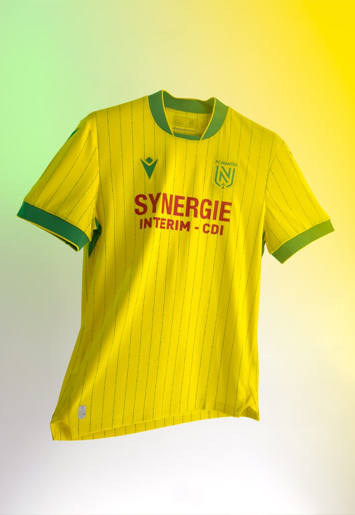 FC Nantes Macron Drop Bold Yet Classic 25 26 Home Shirt SoccerBible