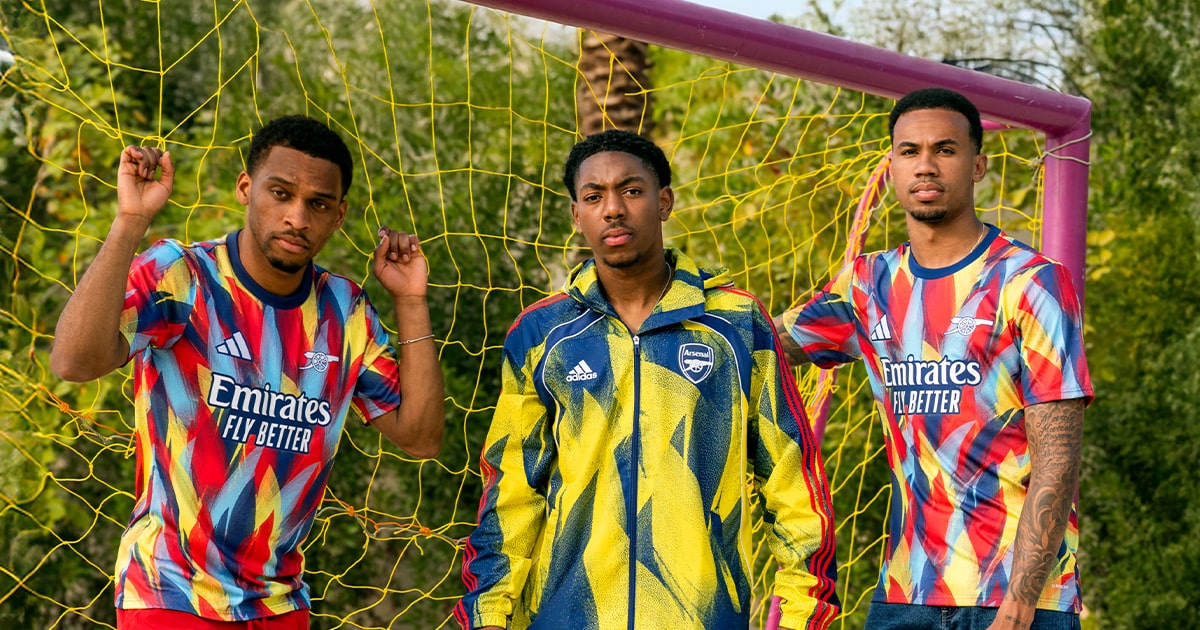 Arsenal & adidas Launch Vibrant Pre-Match Jersey Alongside