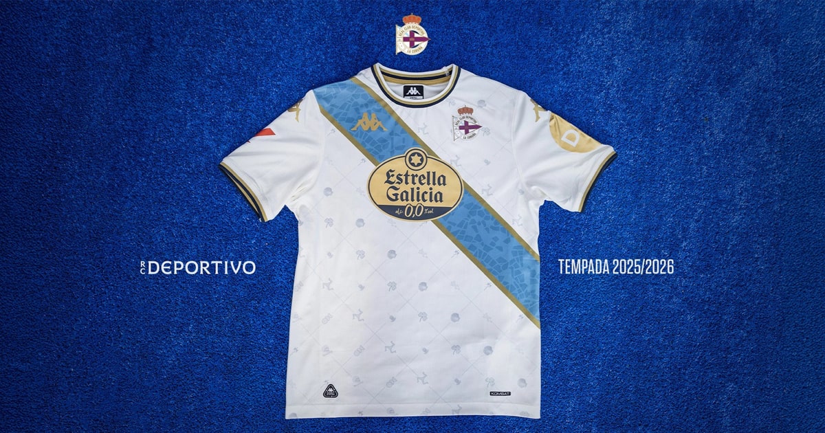 RC Deportivo Drop Galicia-Inspired 25/26 Third Shirt With Kappa