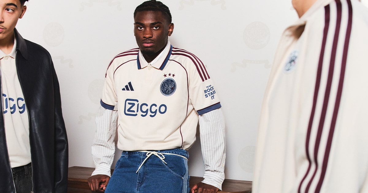 adidas & Ajax Drop Heritage-Heavy 25/26 Third Shirt Celebrating