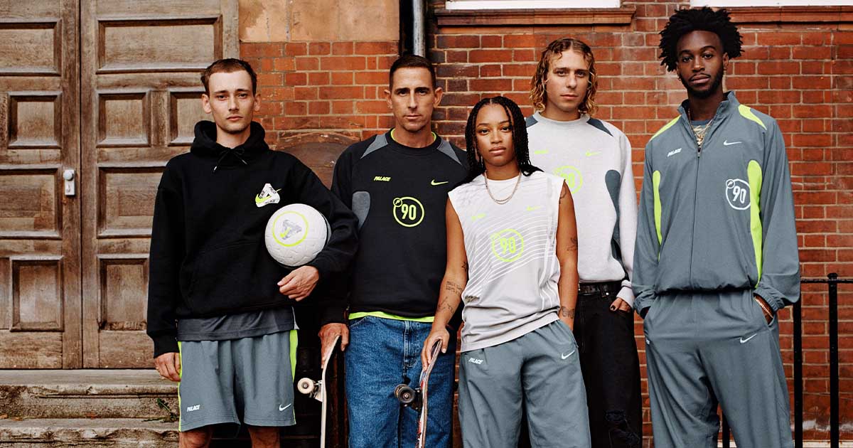 Nike Link Up With Palace To Drop 'P90' Collection - SoccerBible