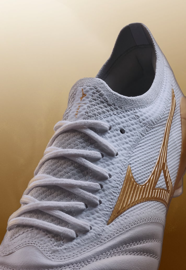 Mizuno's 'Bright Gold' Pack Elevates Heritage with a Luxe Finish