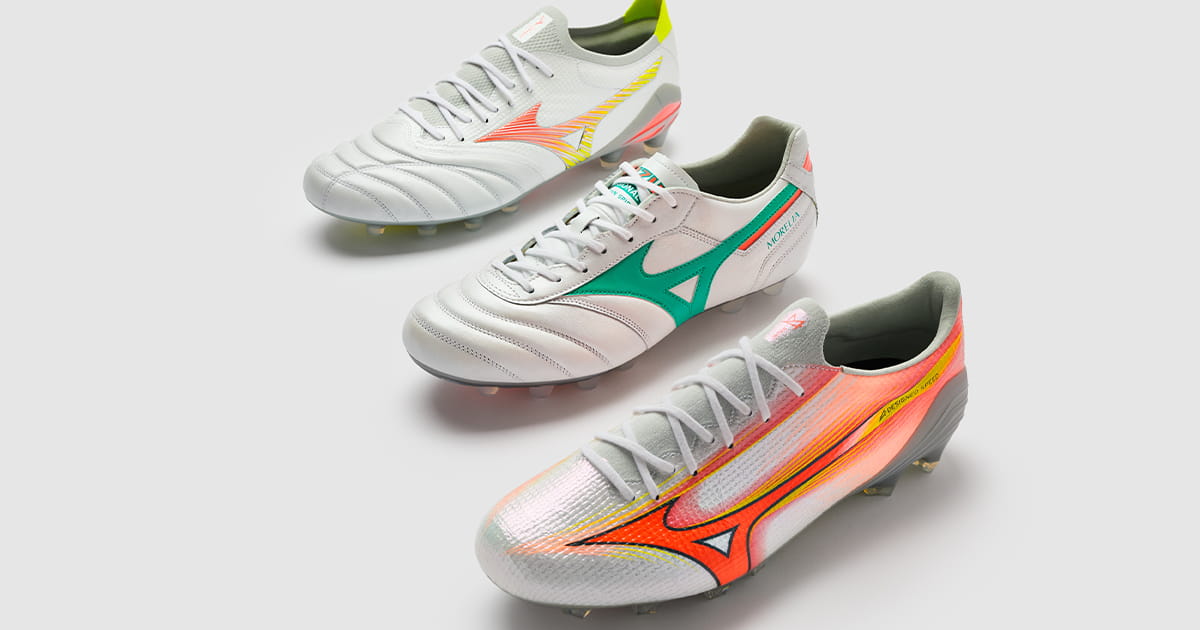 Mizuno Drop the Prism White Pack for the World Cup and the New