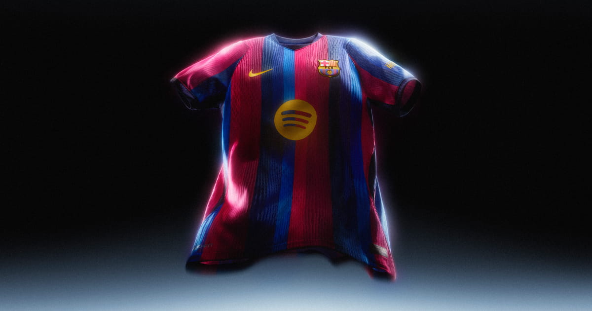 FC Barcelona and Nike Unveil Striking 2026/27 Home Shirt Design