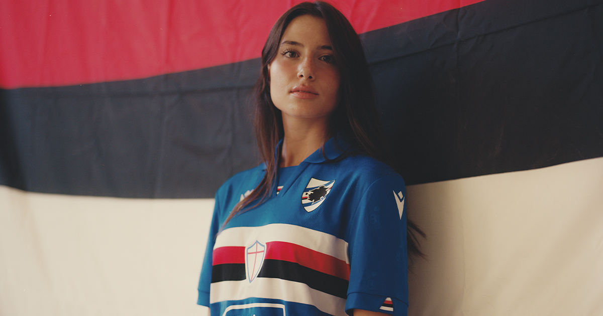 Sampdoria's New Home Jersey Is Giving Old-School Italian Energy