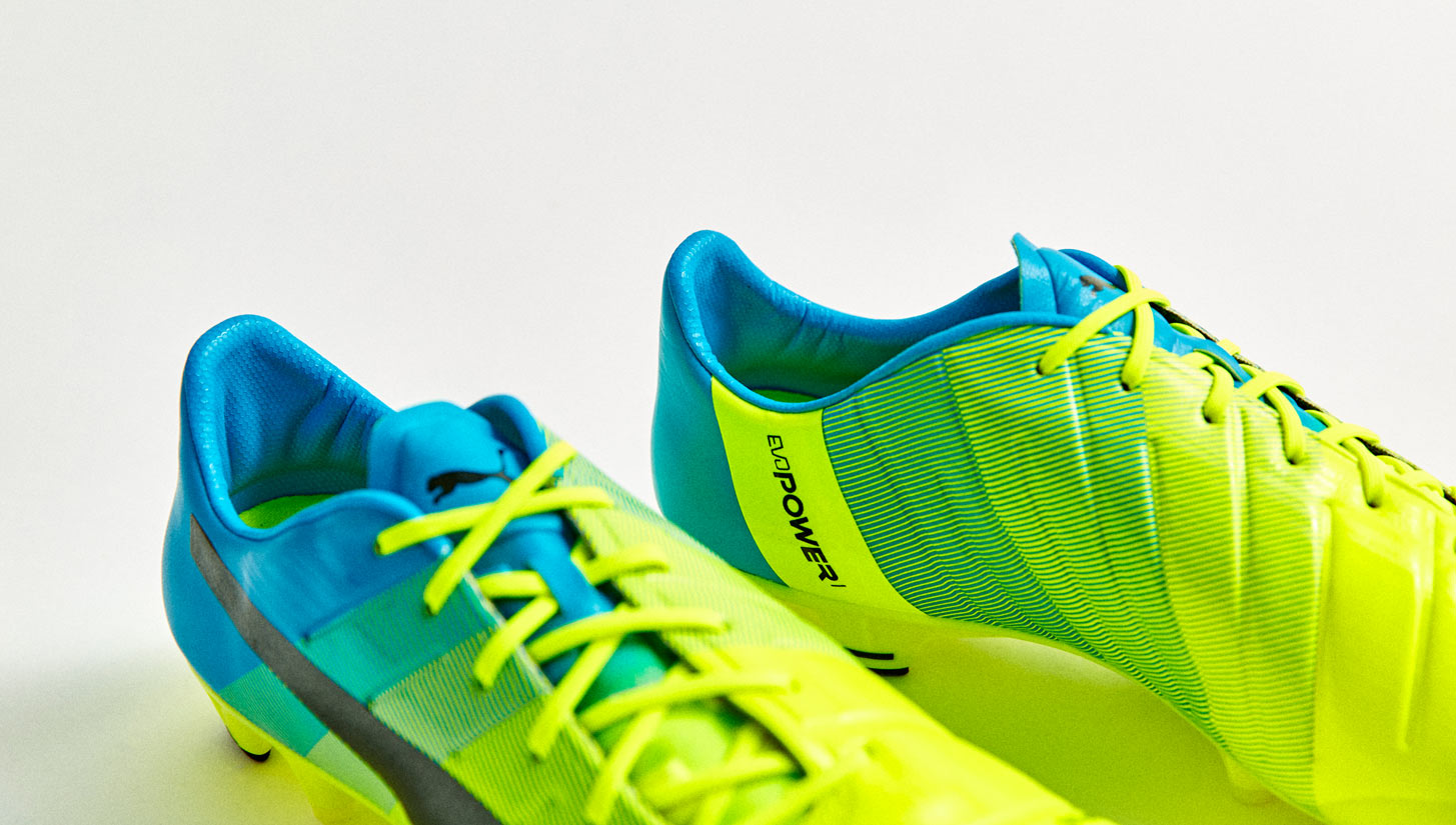 puma evopower 1 blue and pink