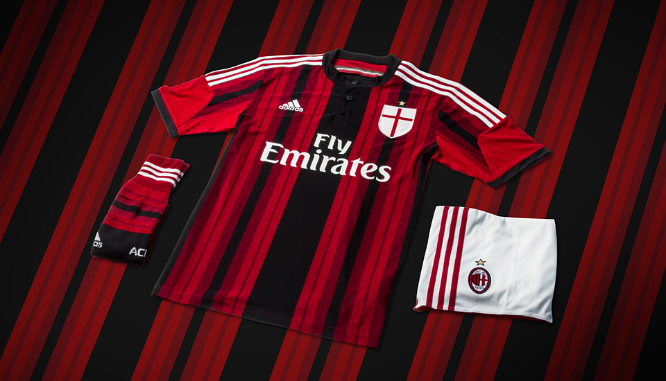 ac milan kit adidas