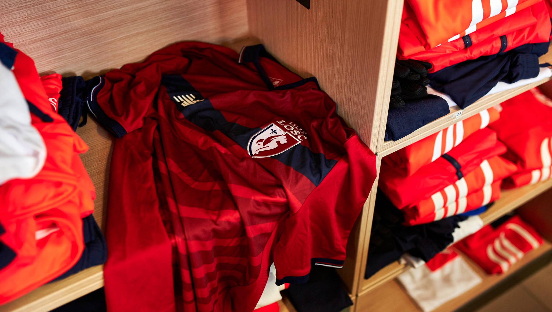 LOSC Lille 2016/17 home kits by New Balance - SoccerBible