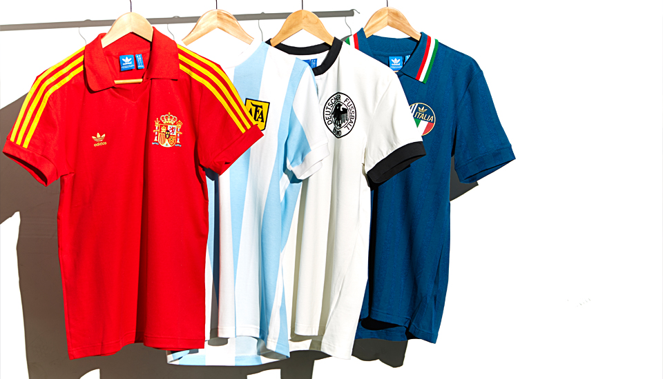 adidas vintage football shirts