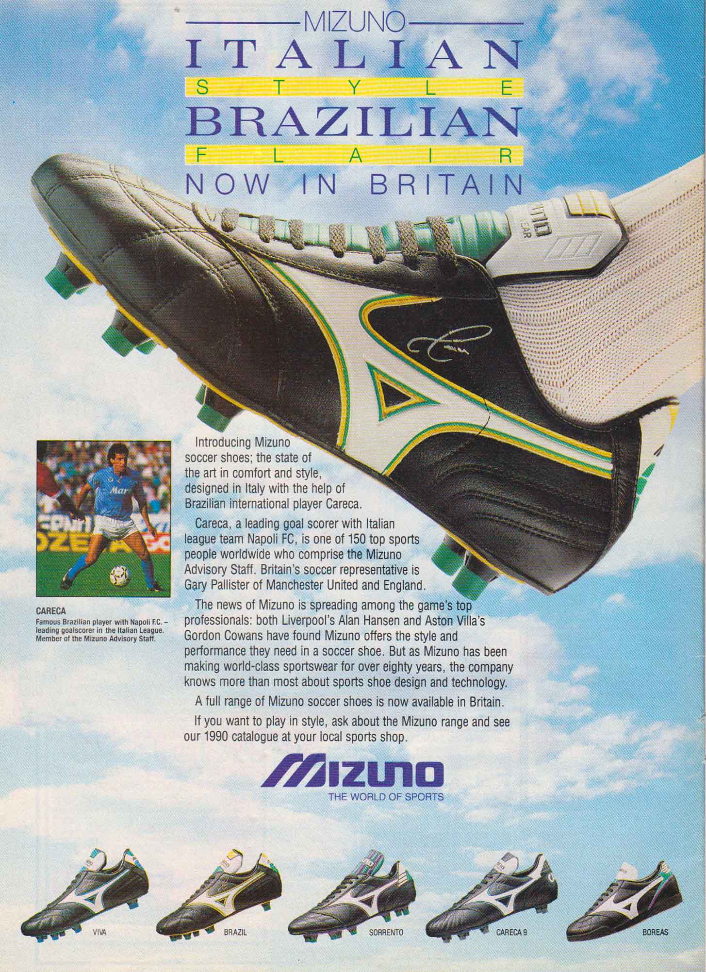 Retro Football Boot Adverts - SoccerBible