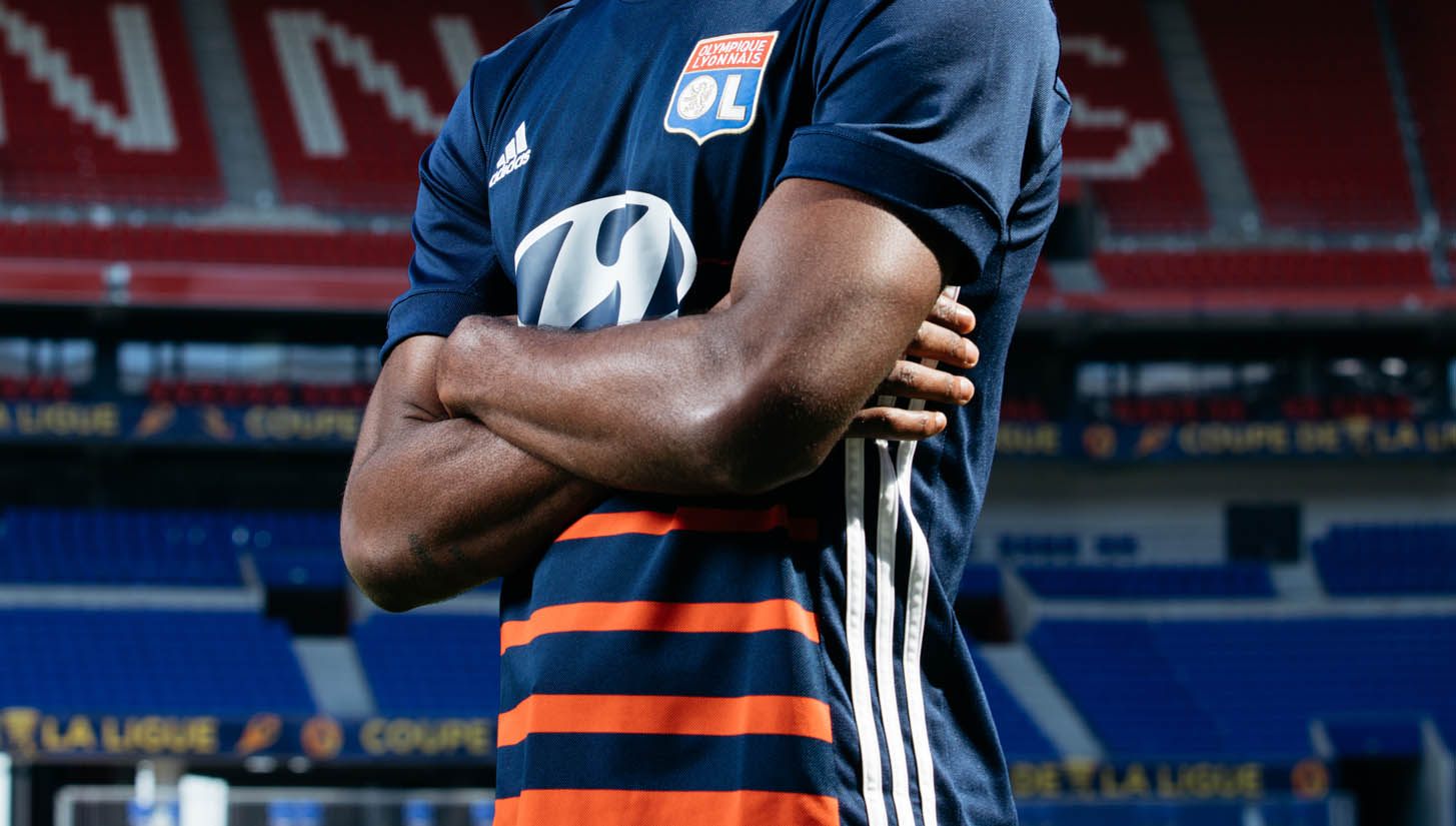 Olympique Lyonnais 17/18 Away Shirt by adidas - SoccerBible