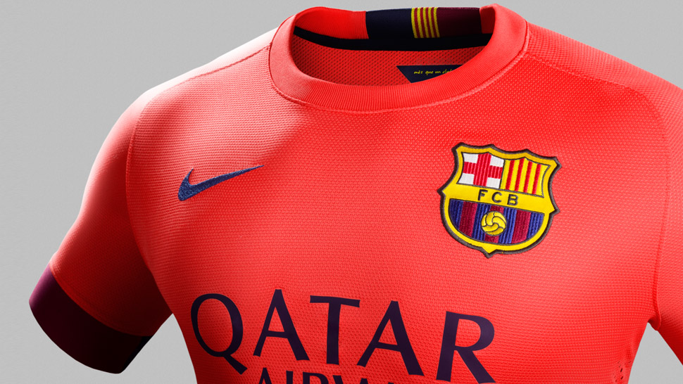 bewonderen Het kantoor Voorzitter Nike FC Barcelona 2014/15 Away Shirt - SoccerBible