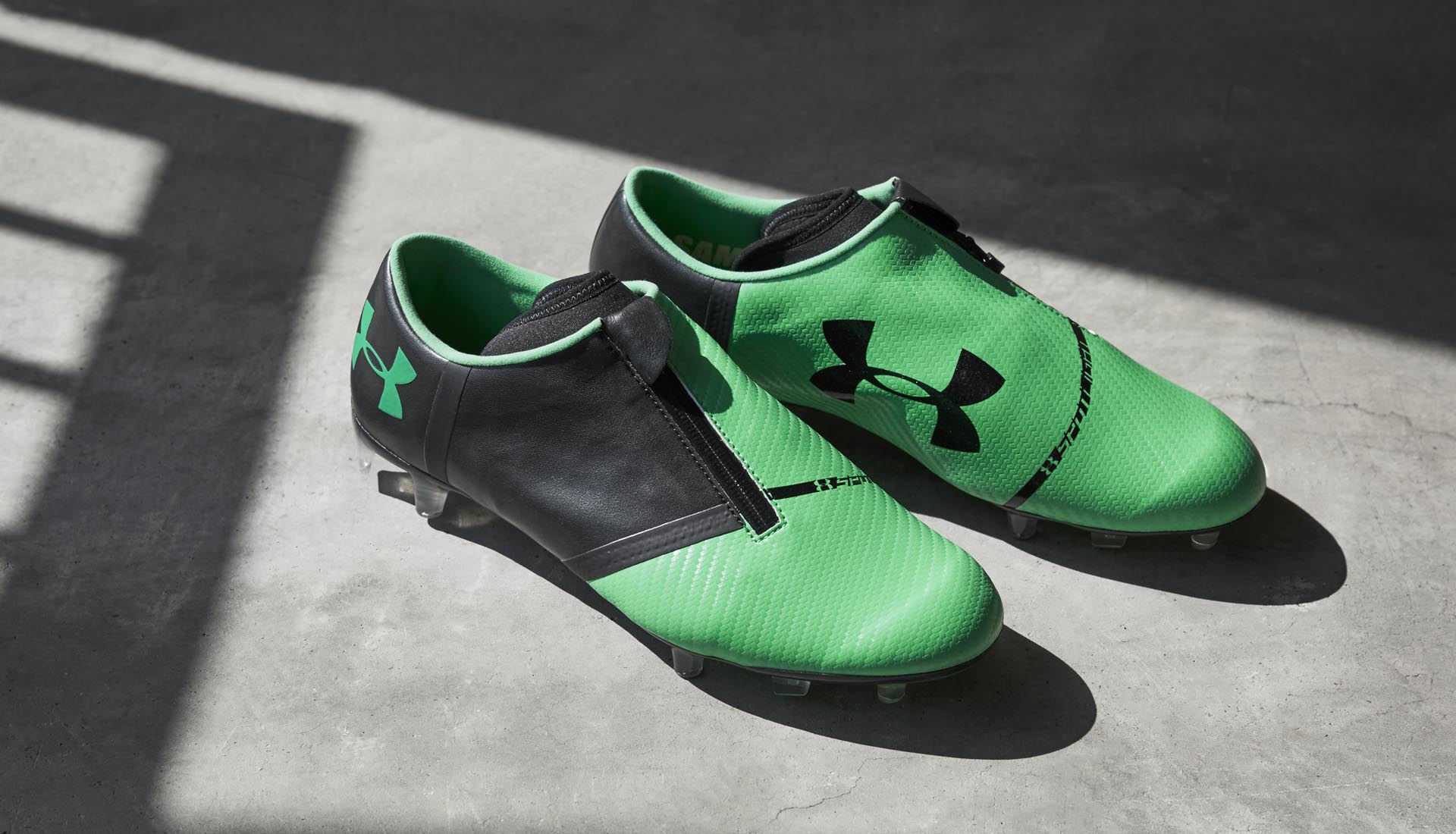 green under armour boots