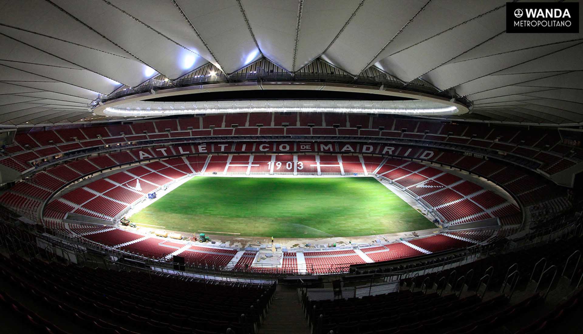 A First Look Inside Atletico Madrid s Wanda Metropolitano Stadium A First Look Inside Atletico Madrid s Wanda Metropolitano Stadium