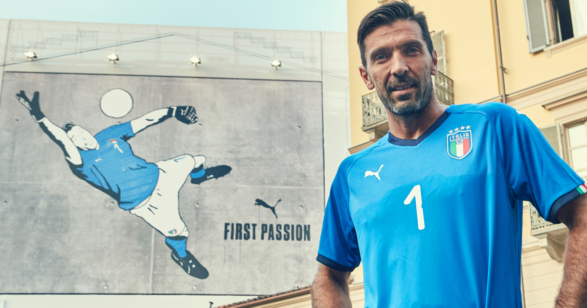 Gigi Buffon To Wear 2018 Italy Home Shirt - SoccerBible