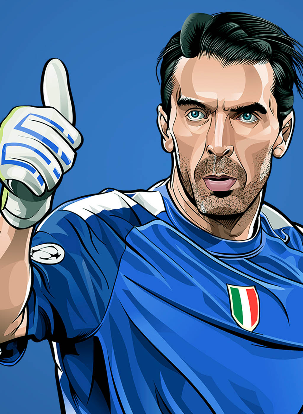 An Illustrated Celebration of Gigi Buffon  SoccerBible