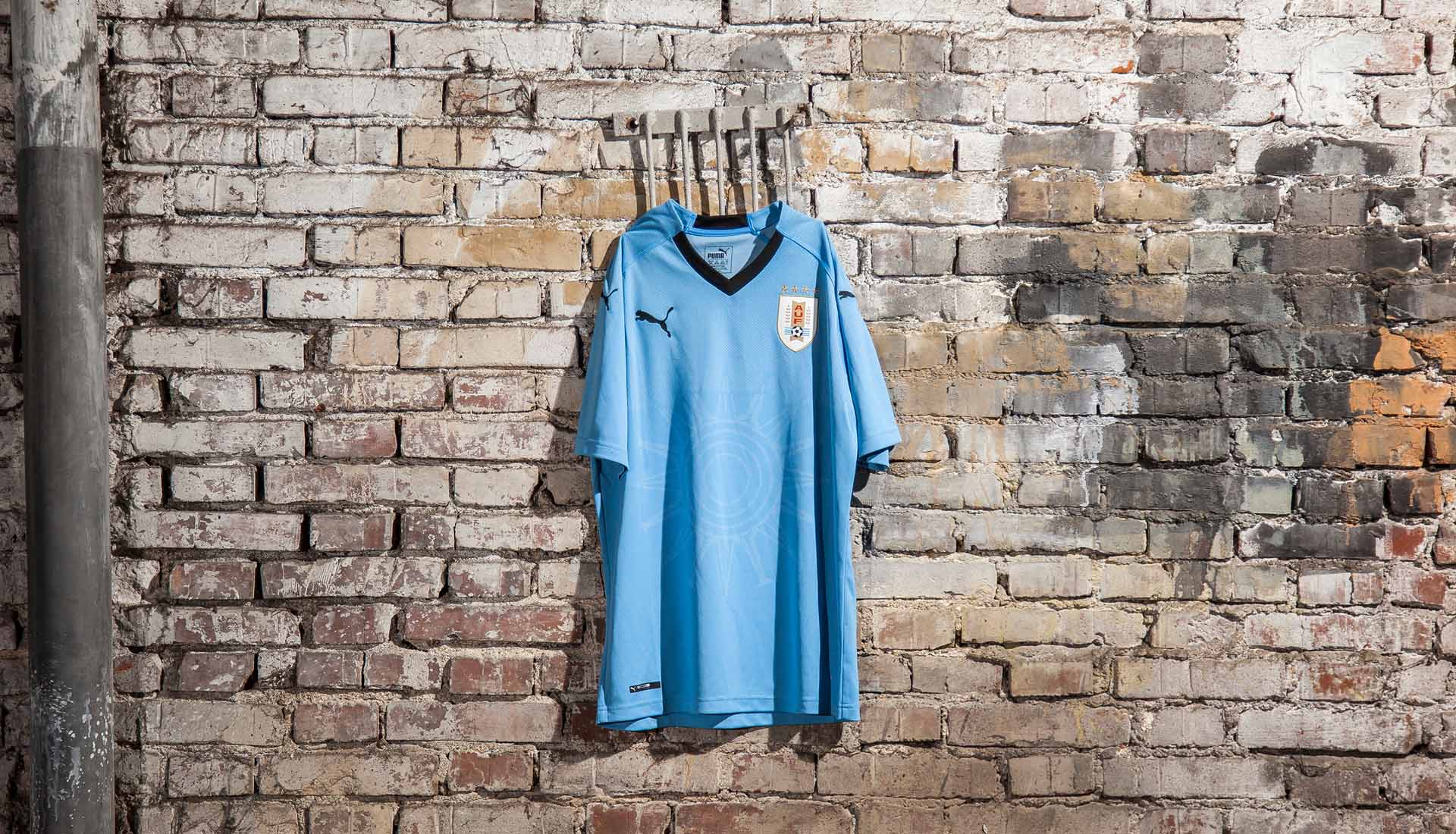 heredar difícil completar Uruguay 2018 World Cup PUMA Home Shirt - SoccerBible
