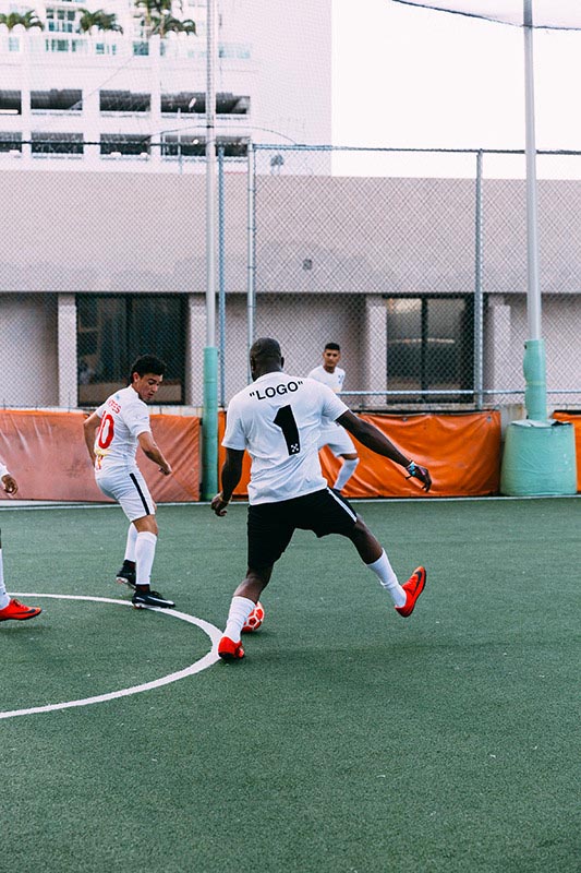 Virgil Abloh, Skepta and Friends Played 7-A-Side Football at Art