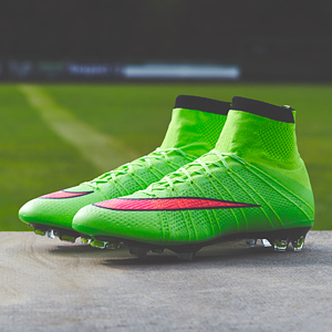 nike mercurial superfly green and pink