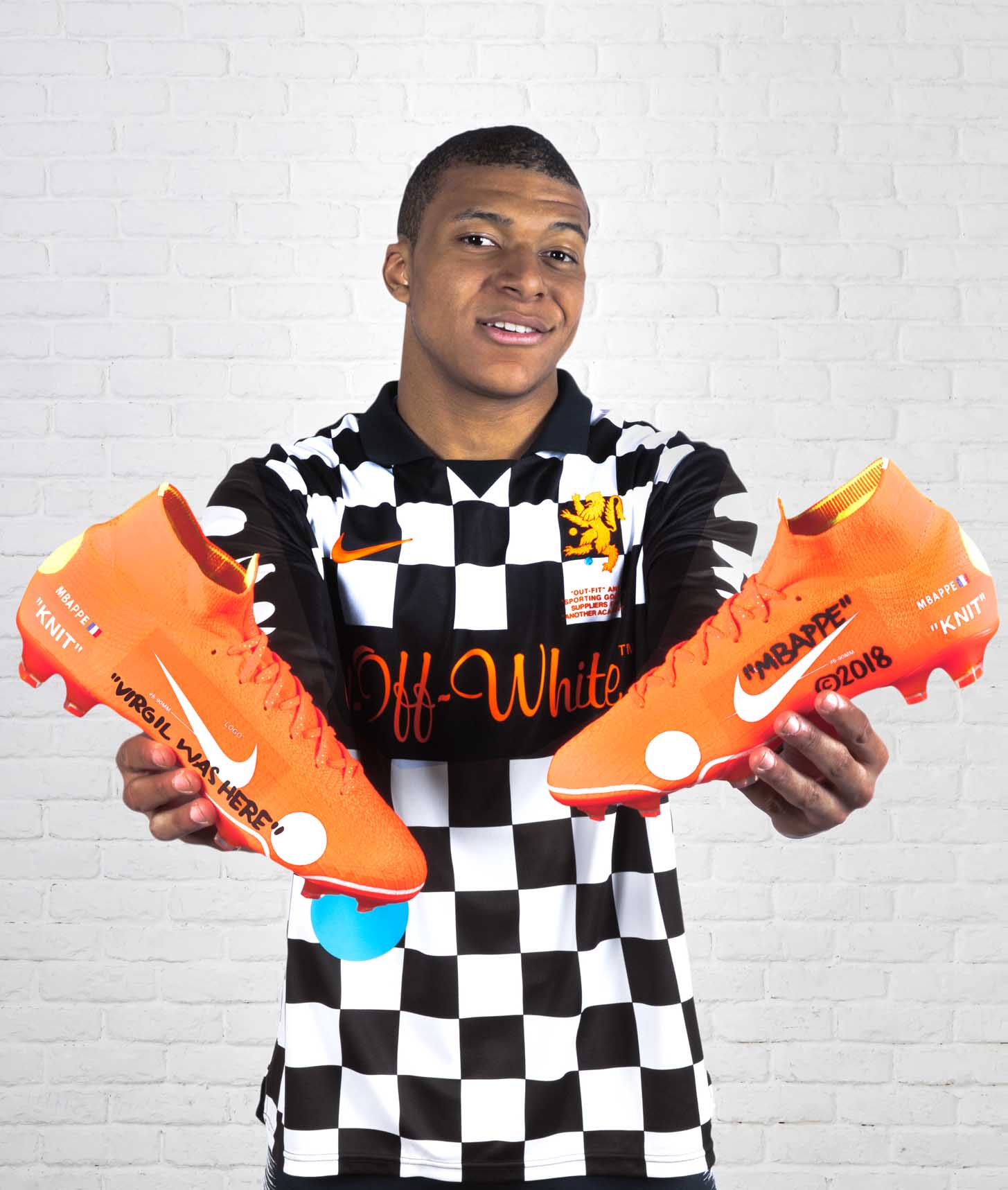 Kylian Mbappé Launches The Nike x Virgil Abloh Mercurial 360 - SoccerBible