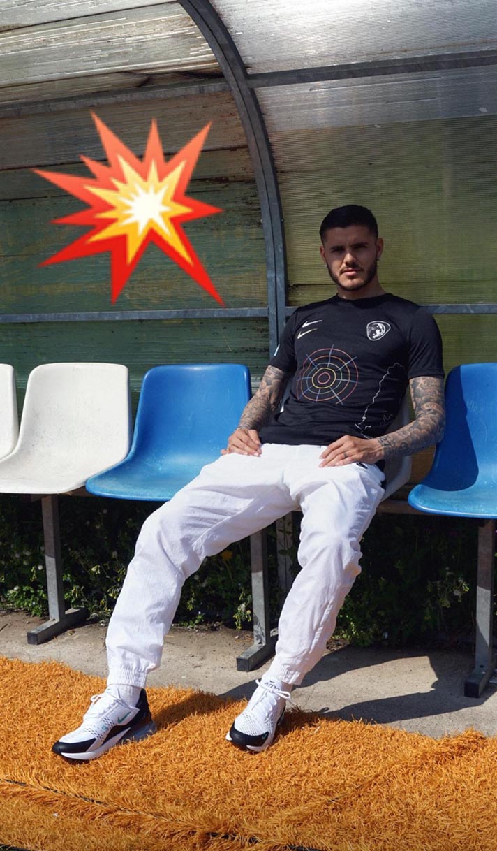 Mauro Icardi Launches Limited Editon 40 Years of Nike Football Jersey -  SoccerBible