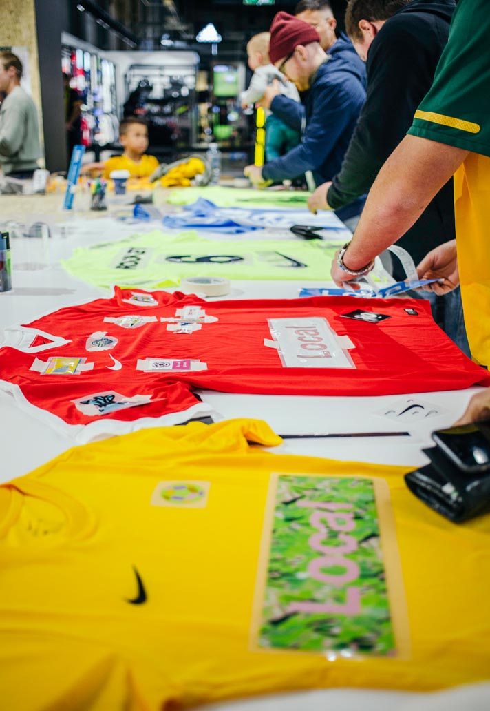 football jersey customisation