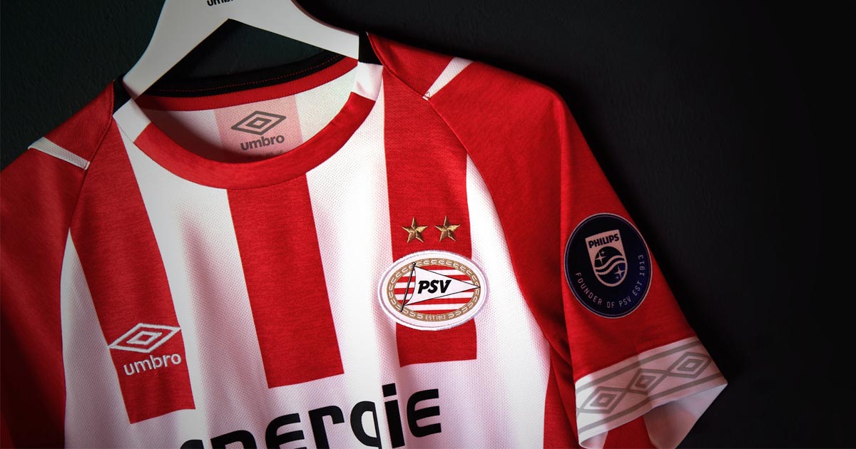 Umbro Launch PSV 2018/19 Home Shirt - SoccerBible