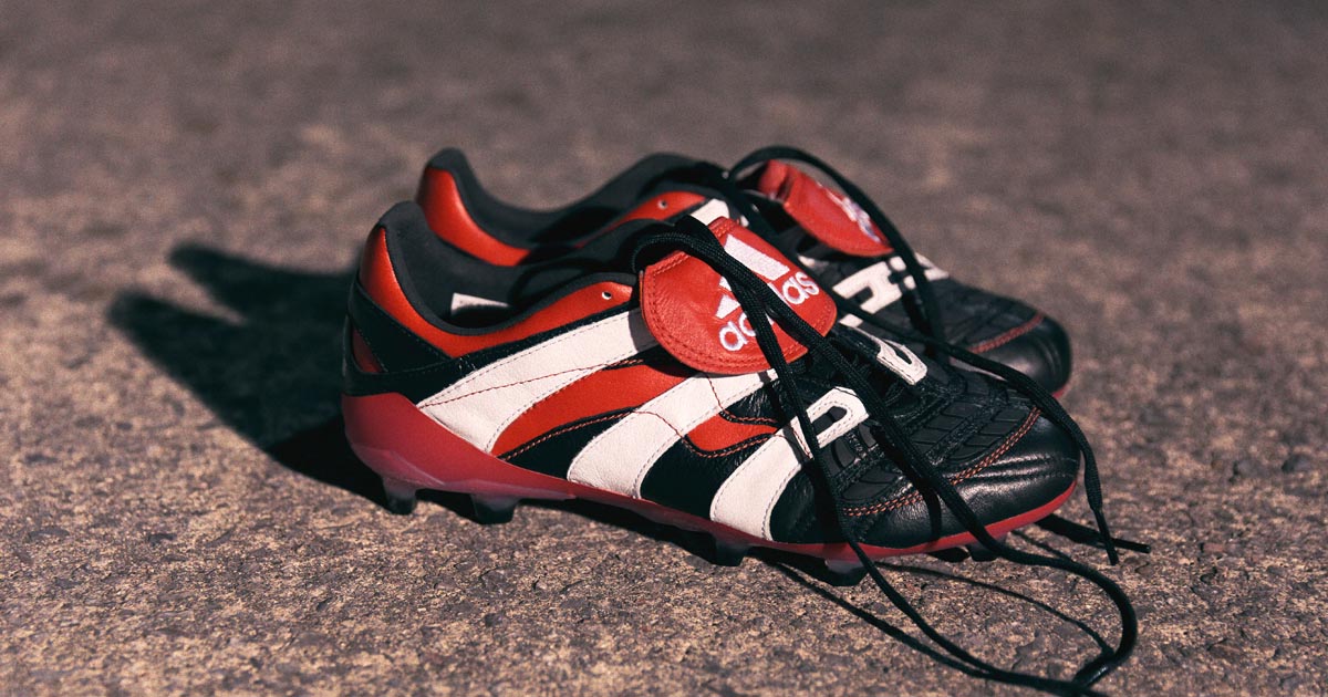 adidas predator accelerator og black red white