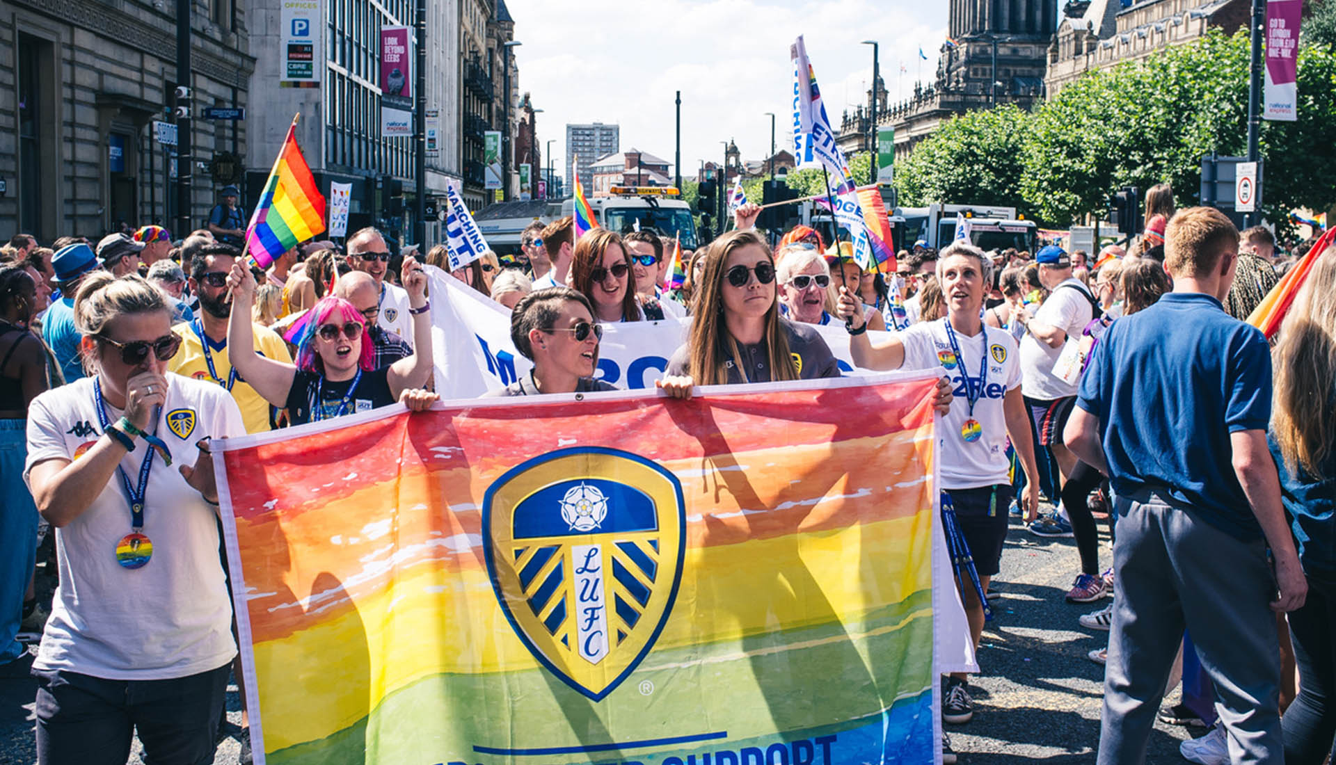 Leeds United and Millwall players join forces in rare show of unity as  clubs make chanting plea to fans