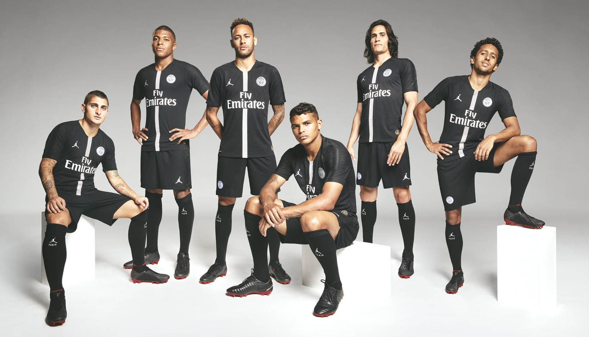 paris saint germain jordan black