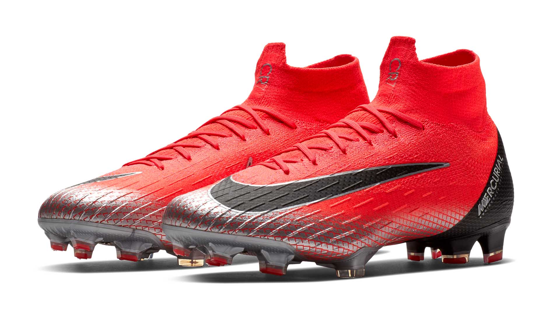 ronaldo red boots