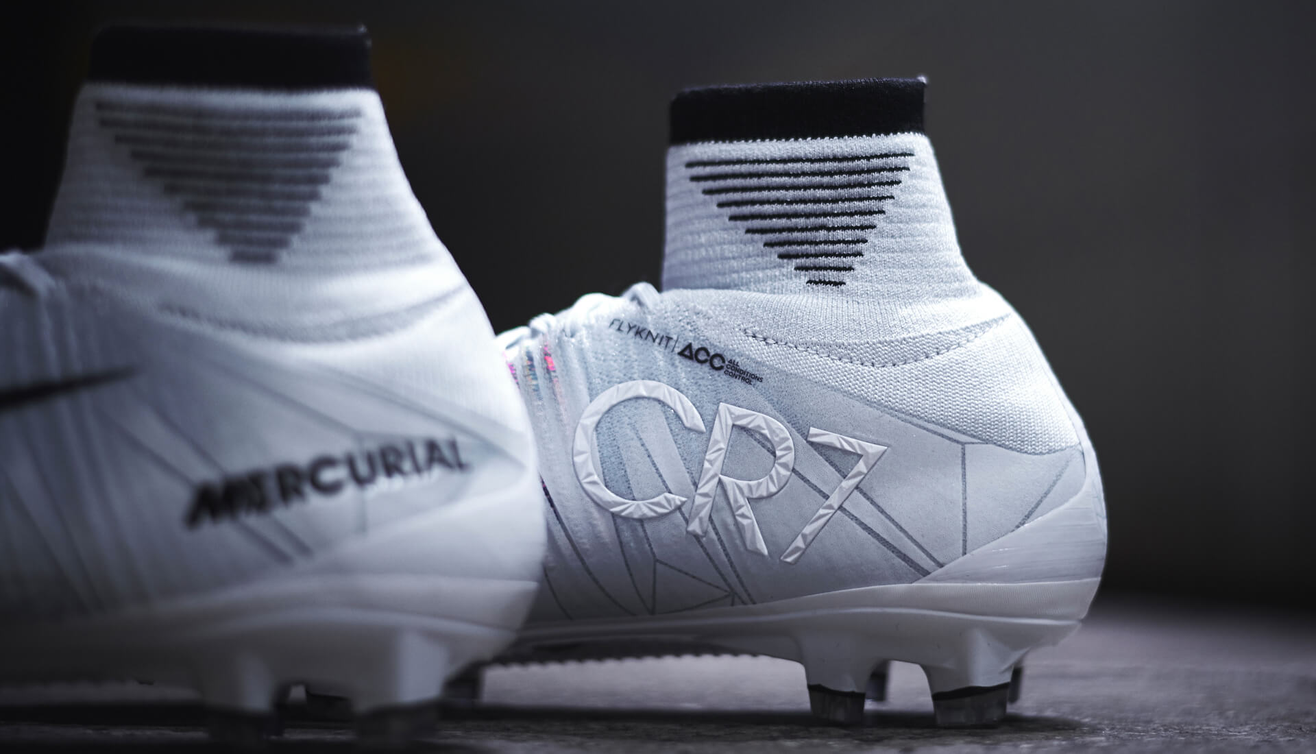 cr7 white football boots