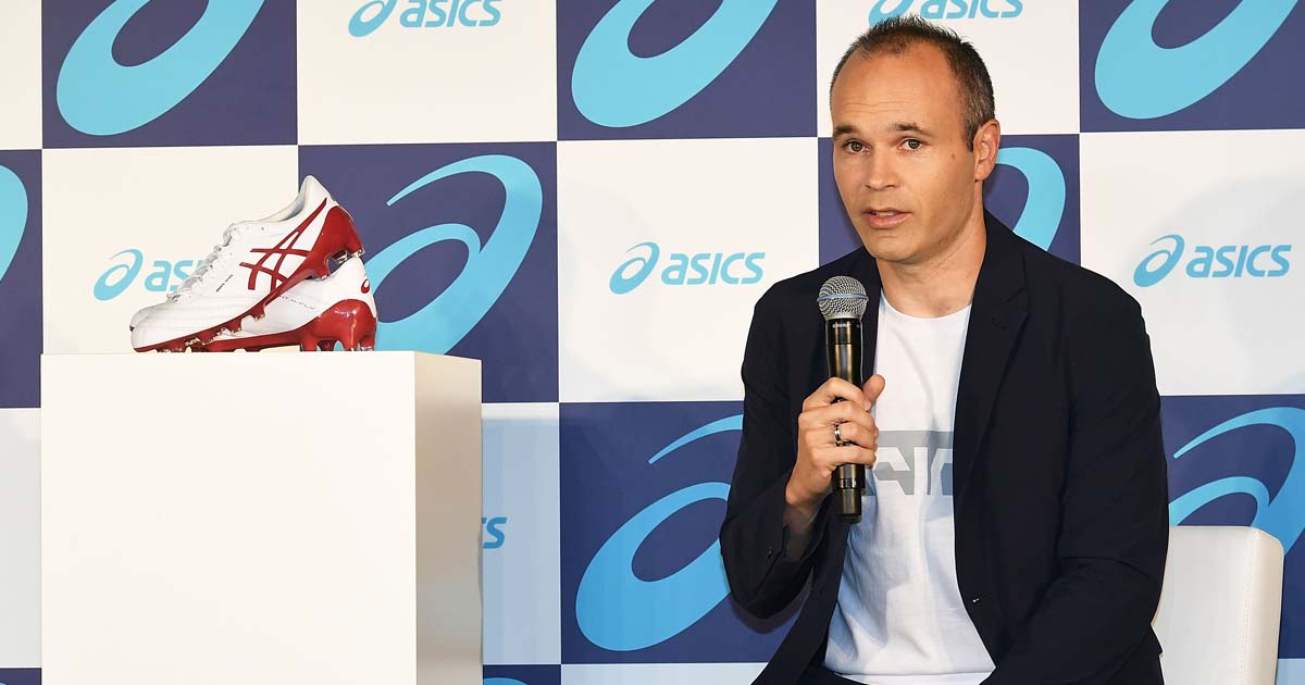 iniesta asics