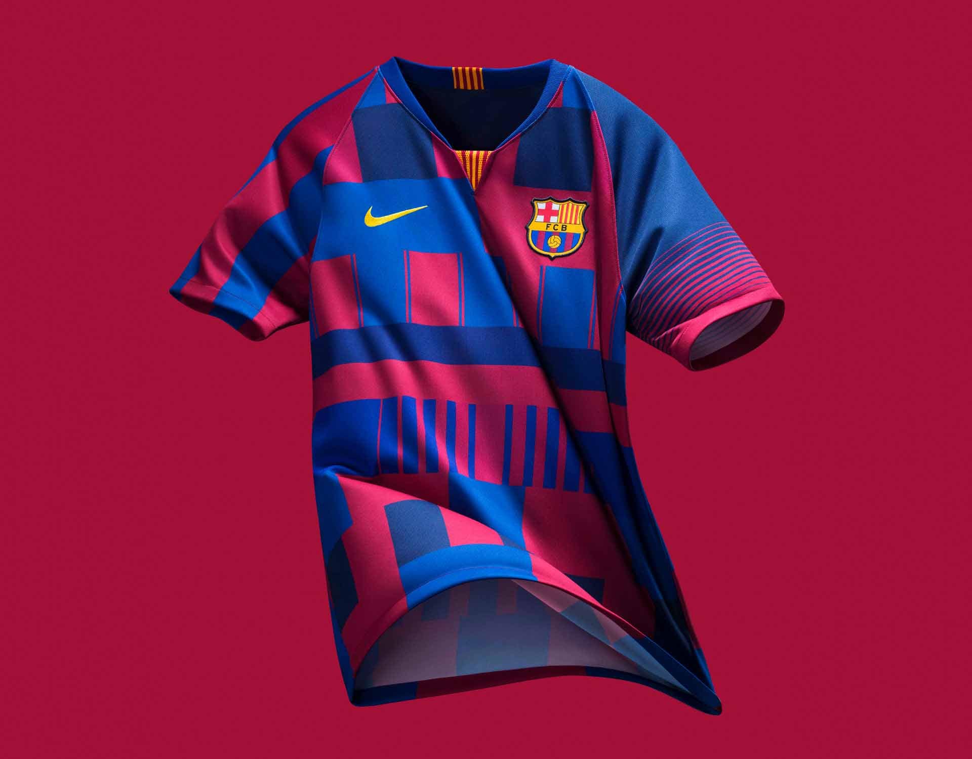 the new barcelona jersey