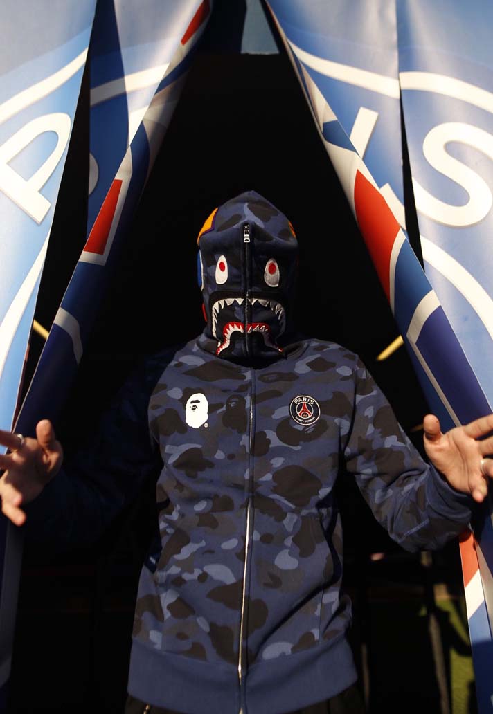 A BATHING APE×PARIS SAINT-GERMAIN