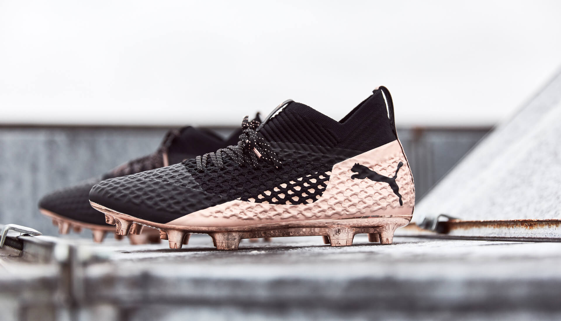 puma rose gold football boots