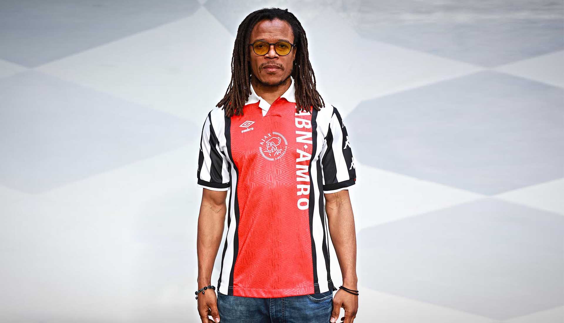 Edgar Davids Receives Custom Juventus x 