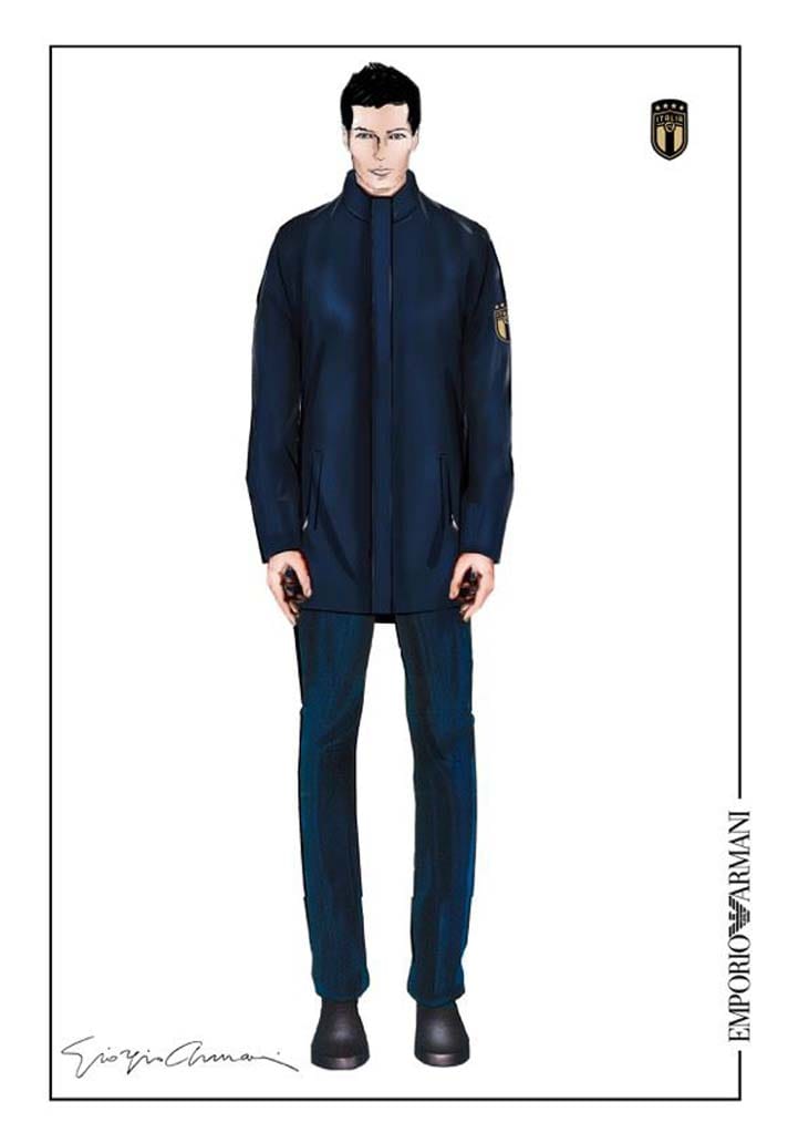 giorgio armani three piece suit