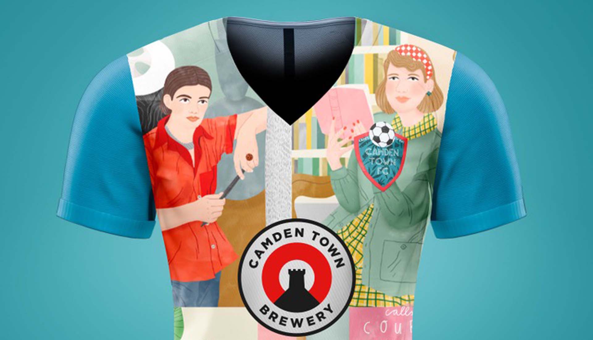 camden brewery t shirt