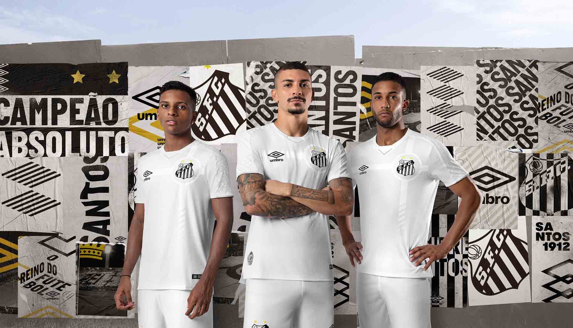 santos football shirt