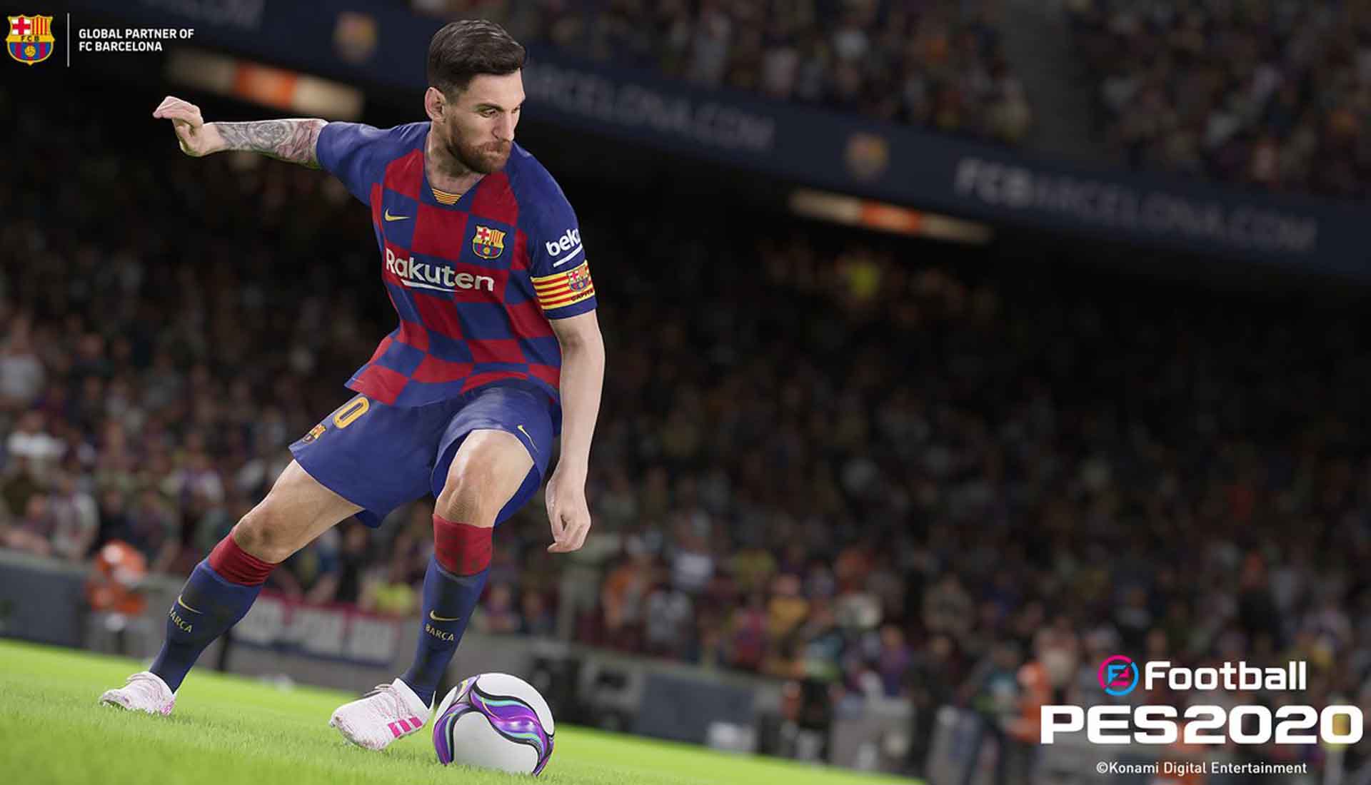 KONAMI RENEW PARTNERSHIP WITH FC BARCELONA