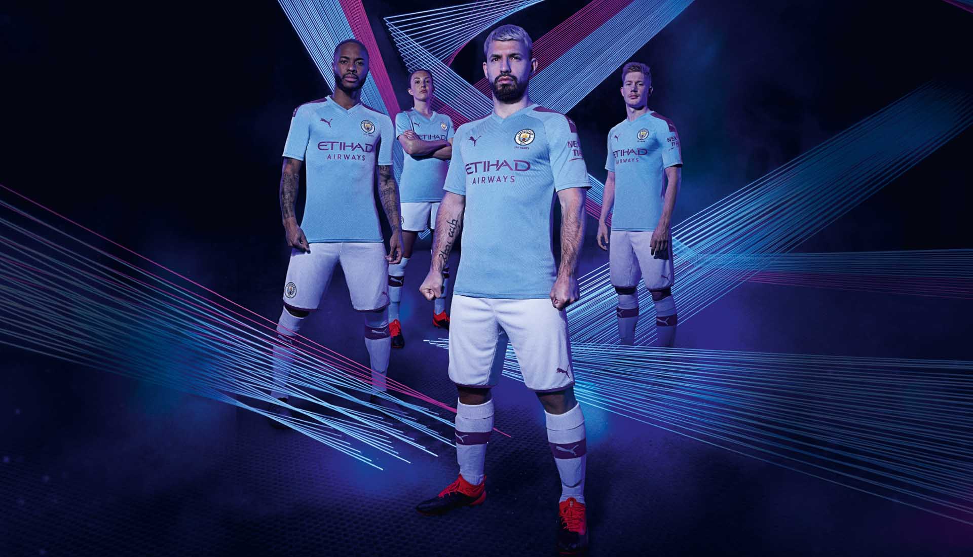 Man City 2019/20 Home \u0026 Away Kits 