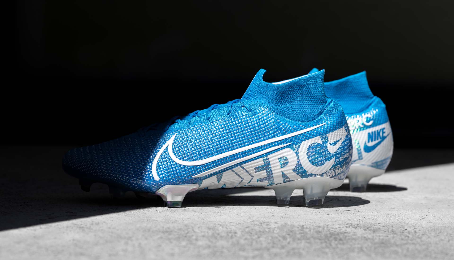 nike blue mercurial boots